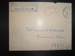 DEVANT L. OBL.26-6? 1959 POSTE AUX ARMEES AFN + EXP: Commandant Secteur Postal 86.239 AFN - Guerra De Argelia