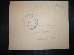 DEVANT L. OBL.MEC.9-2 1960 POSTE AUX ARMEES AFN + EXP. 2/62e REGIMENT D'ARTILLERIE - War Of Algeria