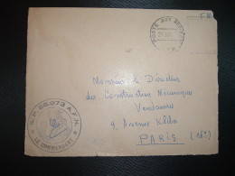 DEVANT L. OBL.MEC.23.3.61 POSTE AUX ARMEES AFN + EXP. SP 88.073 AFN LE COMMANDANT - War Of Algeria