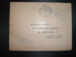 DEVANT L.  OBL.MEC.10.1.59 POSTE AUX ARMEES AFN + EXP. SP 88.316 - Guerre D'Algérie