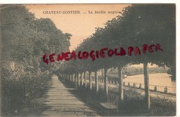 53-  CHATEAU GONTIER- LE JARDIN ANGLAIS - Chateau Gontier