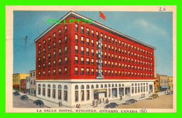 KINGSTON, ONTARIO - LA SALLE HOTEL - ANIMÉE - CIRCULÉE EN 1931 - PUB. BY JACK H. BAIN - - Kingston