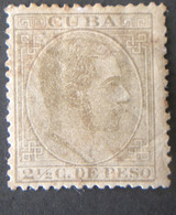 CUBA Colonias Españolas 1882 King Alfonso XII Of Spain MHL - Cuba (1874-1898)