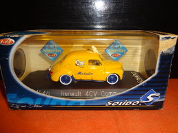 Voiture - Renault 4CV Commerciale - Michelin (Bibendum) - Solido 1/43 - Solido