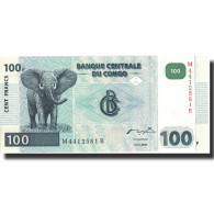 Billet, Congo Democratic Republic, 100 Francs, 2000, 2000-01-04, KM:92a, NEUF - Demokratische Republik Kongo & Zaire