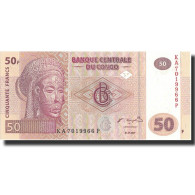 Billet, Congo Democratic Republic, 50 Francs, 2007, 2007-07-31, KM:97a, NEUF - Republik Kongo (Kongo-Brazzaville)