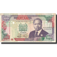 Billet, Kenya, 100 Shillings, 1992, 1992-01-02, KM:27d, TTB+ - Kenya