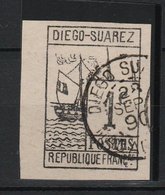 Diego Suarez No 6 Oblitéré Signe JF Brun - Used Stamps