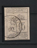 Diego Suarez No 8 Oblitéré Signe JF Brun - Used Stamps