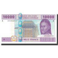 Billet, États De L'Afrique Centrale, 10,000 Francs, 2002, 2002, KM:410A, NEUF - Stati Centrafricani