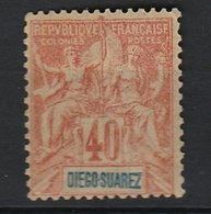 Diego Suarez No 47* - Unused Stamps