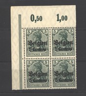 Belgien,2,ECK-VB,xx  (3750) - Besetzungen 1914-18