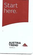 @ + CLEF D'HÔTEL : Autriche - Austria Trend - Hotelzugangskarten