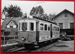 CP Train - Automotrice WMB 3 Museumswagen Ex TB CFZe 4/4 1 - Photo Leutwiler Meilen 28.6.75 N°ZO.3 - Meilen