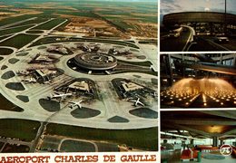 ROISSY AEROPORT CHARLES DE GAULLE VUE AERIENNE - Roissy En France