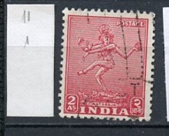 Inde - India - Indien 1949 Y&T N°11 - Michel N°195 (o) - 2a Nataraja - Used Stamps