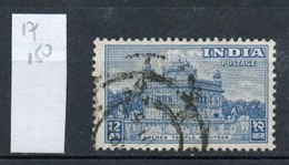 Inde - India - Indien 1949 Y&T N°17 - Michel N°201 (o) - 12a Temple D'or - Used Stamps