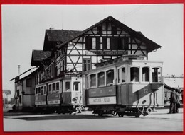 CP Train - Automotrice WMB C 22 U CFe 4/4 (1903) Wetzikon Bahnhof - Photo A. Thurnheer N°ZO.4 - Wetzikon