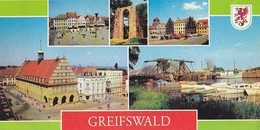 Greifswald 1984 Big Size Postcard 21 X 10,50 Cm - Greifswald