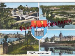 53- CHATEAU GONTIER -VUE GENERALE- PARC DES SPORTS- ENTREE DU JARDIN ANGLAIS- L' HOPITAL - Chateau Gontier