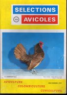 SELECTIONS AVICOLES AVICULTURE COLOMBICULTURE CUNICULTURE DECEMBRE 1993  N° 325 - Animaux