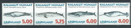 Groënland 1997, N°284/287 Neufs  Mammifères Marins, Baleines - Unused Stamps