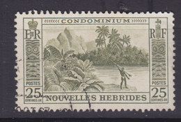 New Hebrides 1957 Mi. 187     25 C. Speerfischer - Gebruikt