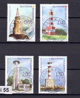 2017 Black Sea LIGHTHOUSES 4v.-used/oblitere (O)   Bulgaria/Bulgarie - Usati