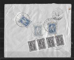 1927 ATHENES → Lettre Recommandée à Marseille France ►lettre Intéressante◄ - Covers & Documents