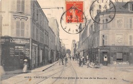 94-CRETEIL- GRANDE RUE PRISE DE LA RUE DE LA RECETTE - Creteil