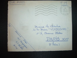 DEVANT L. OBL.MEC.16-5 1958 POSTE AUX ARMEES AFN + EXP. AROULE Pierre 10e Compagnie SP 88.804 AFN - Guerra De Argelia