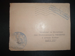 DEVANT L. OBL.MEC.19-12 1959 POSTE AUX ARMEES AFN + EXP. 11e REGIMENT DU GENIE SAHARIEN Le Major - Algerienkrieg