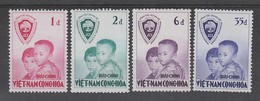 SERIE NEUVE DU VIET NAM DU SUD - OPERATION "FRATERNITE" (JEUNES ENFANTS) N° Y&T 61 A 64 - Vietnam