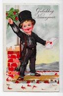 CPA Ramoneur Métier Enfant Fantaisie Circulé - Humorous Cards