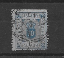 Sello De Islandia Nº Yvert S-6 (A) O - Dienstzegels