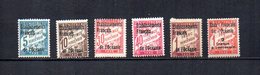 Oceanía    1926-27  .-  Y&T  Nº    1/2-4/5-7/8    Taxa - Timbres-taxe