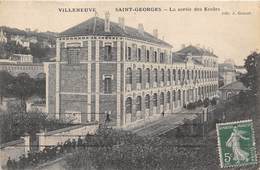 94-VILLENEUVE-SAINT-GEORGES- LA SORTIE DES ECOLES - Villeneuve Saint Georges