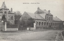 80 - BEAUVAL - Ecole Des Filles - Beauval