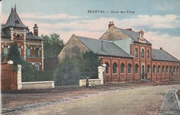 80 - BEAUVAL - Ecole Des Filles - Beauval