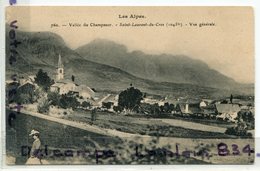 - 760- Vallée Du Champsaur - Saint-Laurent Du Cros - Vue Générale, Non écrite, , TBE, Scans. - Sonstige & Ohne Zuordnung