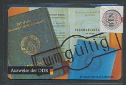 GERMANY O 1590 97 Deutsche Einheit -Personalausweis Der DDR -Aufl. 1000 - Siehe Scan - O-Series : Séries Client