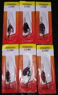 LOT DE 6 CUILLERES . - Pesca