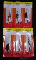 LOT DE 6 CUILLERES . - Fishing