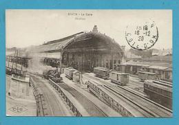 CPA Chemin De Fer Trains En Gare De DIJON 21 - Dijon