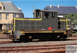 ¤¤  -  PAIMPOL   -  Locotracteur En Gare En 1987  -  Train , Chemin De Fer       -  ¤¤ - Paimpol