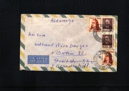 Brazil   Interesting Airmail Letter - Lettres & Documents