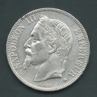 PIÈCE MONNAIE 5 FRANCS NAPOLEON III 1868  ARGENT    Pia20702 - 5 Francs (gold)