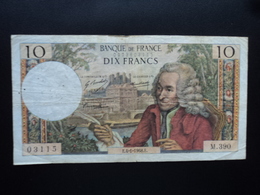 FRANCE : 10 FRANCS  4.1.1968   P 147c / FAY 62   TTB - 10 F 1963-1973 ''Voltaire''