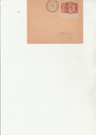 PETITE ENVELOPPE N° 147 PAIRE BORD DE FEUILLE -OBLITEREE CAD CONGRES DE LA PAIX 1919 -TB - 1877-1920: Période Semi Moderne