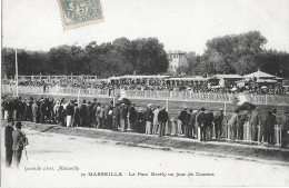 Marseille - Parc Borely ** Belle Cpa  Animée 1905 ** - Dos Divisé . Ed. Guende N°72 - Südbezirke, Mazargues, Bonneveine, Pointe Rouge, Calanque-Felsen